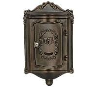 Cassetta postale da muro, Cassette Delle Lettere for Esterni, Cassetta Dei Suggerimenti Retrò In Ferro Battuto A Parete, Adatta