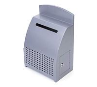 Cassetta postale da muro, Cassette Delle Lettere for Esterno A Parete In Lamiera Zincata Con Cassetta Di Sicurezza Decorazione for Negozio Di Giardino Esterno