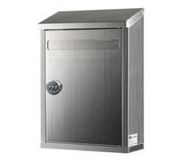 Cassetta postale da parete per esterni con serratura a combinazione, cassetta delle lettere in metallo di grande capacità per la consegna sicura della posta