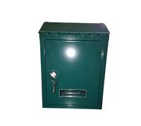 Cassetta Postale da Parete Verde Serratura a Cilindro mm. 300x210x65 UTILIA