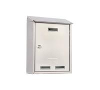 Cassetta postale Elios Steel - 35x45x15 cm - acciaio inox - Metalplus