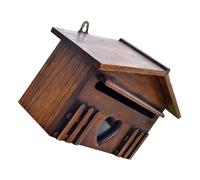 Cassetta Postale Esterno 1PC Cassetta postale in legno for esterni Cassetta postale antipioggia Cassetta dei suggerimenti Cassetta delle lettere creativa for la casa Azienda