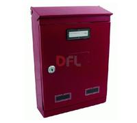 CASSETTA POSTALE EVOLUZIONE COLORE NERO CM.22,5x7,5xH32