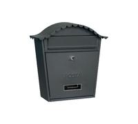 CASSETTA POSTALE GARDENIA NERA 37X36X13,5 HxLxP TECHNOMAX SERIE GAR- GAR/N NERO
