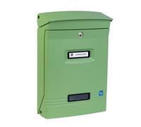 Cassetta Postale Gioiosa Verde Salvia Silmec in alluminio formato rivista