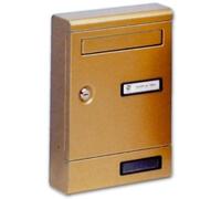 Cassetta Postale in alluminio anodizzato Silmec art.10.351 colore Bronzo