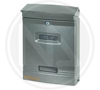 CASSETTA POSTALE IN ALLUMINIO PER ESTERNO "PONY ANTRACITE" MAURER 26x11x38 cm