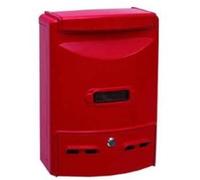 CASSETTA POSTALE IN ALLUMINIO PORTARIVISTE PER ESTERNI "EUROPA" ROSSA FERR 26598