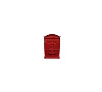 Cassetta Postale In Alluminio "Regia" Rosso 25,5x8,5x41H