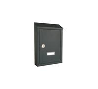 Cassetta postale in lamiera Small 200x300x60 mm antracite Antracite
