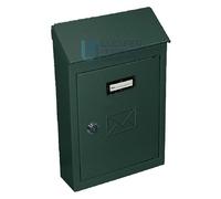 CASSETTA POSTALE IN LAMIERA VERNICIATA CM.31X20X6,5 CON SERRATURA A CILINDRO