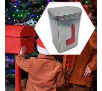 Cassetta postale in latta decorativa, resistente alle intemperie, per San