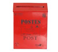 Cassetta postale in metallo design tradizionale europeo ottima per collezione le