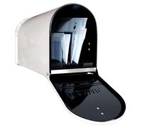 Cassetta postale in metallo per esterni con inserto per mantenere la posta asciutta - Galvanize