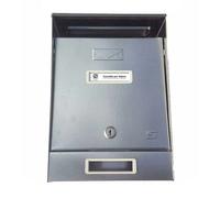 Cassetta postale inox DTL Silmec 10-001.25 tetto apribile