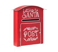 Cassetta postale Lettere a Babbo Natale per interni all'aperto con motivo