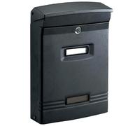 CASSETTA POSTALE MAGNOLIA NERA 37X25X12 HxLxP TECHNOMAX SERIE MAG - MAG/N NERO