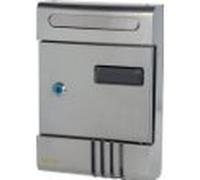 Cassetta Postale In Acciaio Per Esterno Porta Posta Lettere Silver Notes MAURER