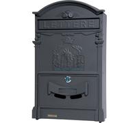 CASSETTA POSTALE MAURER ROYAL ANTRACITE ALLUMINIO