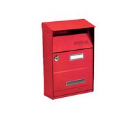 CASSETTA POSTALE MIMOSA ROSSA 33X21,5X10,5 HxLxP TECHNOMAX SERIE MIM - MIM/R ...