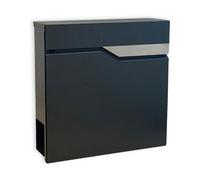 CASSETTA POSTALE MODERNA COLORE ANTRACITE UTILIA