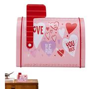 Cassetta postale multiuso per San, 20,3 cm, per San, biglietti di auguri, per regali, lettere, carte, scambio di regali, per aule | Festa di San, celebrazione Nota