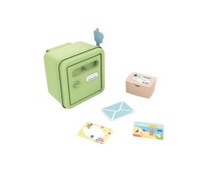 Cassetta postale per casa di gioco SMOBY Life con accessori e superficie cancellabile Verde chiaro - Nouvo