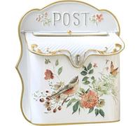 Cassetta Postale Per Esterni, Cassetta Postale Vintage, Cassetta Postale Parete, Cassetta Postale Esterno, Cassetta Postale in Metallo Con Motivo Floreale, Stile Antico, Decorazione Nostalgica