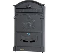 Cassetta Postale per Esterni mod. Royal 26x9x41H cm in Alluminio col. Verde