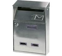 CASSETTA POSTALE PER ESTERNO ACCIAIO INOX L. 21 x P. 8,5 x H. 33 cm.