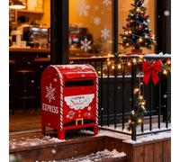 Cassetta Postale per La Consegna di Natale Cassetta Postale Decorativa Natalizia