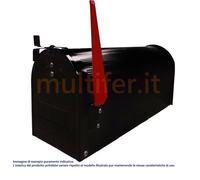 Vigor Blinky 27292-20 America Cassetta per Lettere, senza Palo, Nero