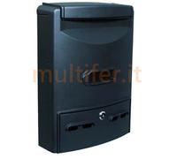 Blinky 27285-20 Euro-Maxi Cassetta per Lettere, 29x10x39, Nera