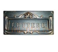 Blinky 27448-20 Buca per Lettere in Alu-Zinco e Bronzo, 300x140 mm