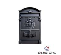 CASSETTA POSTALE PER POSTA MODELLO ARTISTICA ESTERNO EFFETTO GHISA