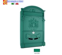 Cassetta Postale Per Posta REGIA Da Esterno Alluminio VARI COLORI 26X9X41 cm