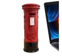 Cassetta Postale Per Risparmiare Denaro In Lega 6x17,5 Cm | Salvadanaio London Post Box - Cassetta Postale In Lega, Scatola Modello Souvenir In Metallo Retrò Per Famiglia, Amici, Uomini, Adulti