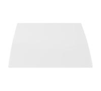 Cassetta Postale Plastico da Esterno, Coperchio Antipioggia Bianco | Barriera Antipioggia per Cassetta Postale Esterna, Montaggio a Parete, Vestibilità, Design Semplice