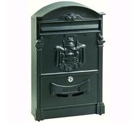 Cassetta Postale Porta Lettere Blinky Residencia Nere Alum 26X9X41H cm