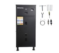 Cassetta Postale Portapacchi, Parcel Box, Scatole per La Consegna dei Pacchi all'Esterno, Parcel Box con Blocco Antifurto, per Pacchi Corriere