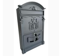Cassetta Postale Portariviste in alluminio 255x88x405H mm Classico Elegante Roya