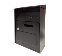 Cassetta Postale Posta Acciaio Grigia Grande Esterno Interno Condominio Singola