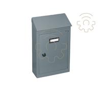 cassetta postale posta con tetto 2500 mm 175x50x260 h portalettere