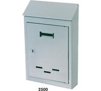 cassetta postale posta con tetto 2500 mm 175x50x260 h portalettere