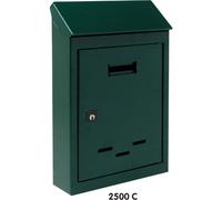cassetta postale posta con tetto 2500C mm 200x60x300 h portalettere