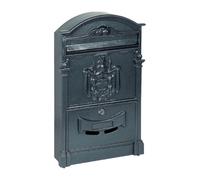 CASSETTA POSTALE REGIE IN ALLUMINIO ROSSA VERDE GHISA LIFTER ALUBOX