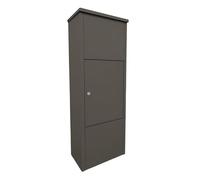 Cassetta Postale Relaxdays, Apertura per pacchi, 4 Chiavi, HxLxP: 105 x 38 x 23 cm, Ferro, autoportante, Vari Colori