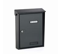Cassetta postale rivista mod.90 Silmec 10-215.84 colori grigio ferro e verde