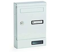 Cassetta postale S2001 alluminio verniciato bianco RAL 9001