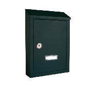 Cassetta Postale Serie Prima Alubox Nera